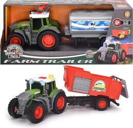 Dickie Fendt Tractor Cu Remorca