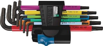 Wera angle key set 967 SL / 9 TORX HF - screwdriver — imaginea 2
