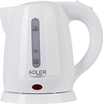 Fierbător Kettle electric Adler AD 1272 (1600W 1l; white color)