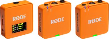 Microfon Rode Wireless GO Gen 3 Portocaliu