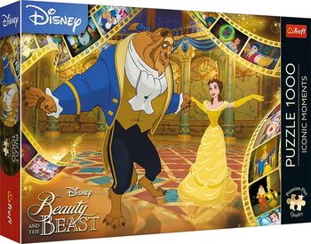 Puzzle Trefl 1000 Premium Plus Disney Princess Frumoasa Și Bestia