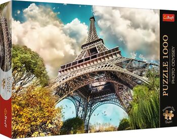 Puzzle Trefl 1000 Premium Plus Photo Odyssey Turnul Eiffel Paris