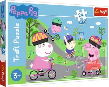 Puzzle Trefl 24 Maxi Purcelusa Peppa Pig