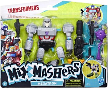 Transformers Mix Mashers Set Figurina Megatron 12cm Și Accesorii