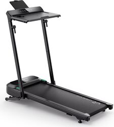 Banda de alergat pliabilă Urevo FoldiMix 5L, Viteza maximă 12km/h, Greutate maximă utilizator 136 kg, Negru