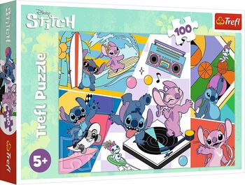 Puzzle Trefl 100 Stitch Amintirile Lui Stitch