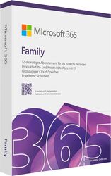 Aplicație Microsoft Office M365 Family pentru 6 utilizatori, licență pe 1 an, compatibil PC și MAC