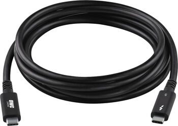 Cablu USB-C NewerTech Thunderbolt 5, negru, 200cm