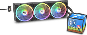 Cooler procesor lichid 360 AIO Thermaltake LCD ARGB lichid 360 Minecube 360 Ultra