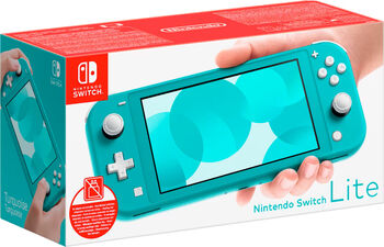 Console Nintendo Switch Lite Turcoaz (fără adaptor alimentare)