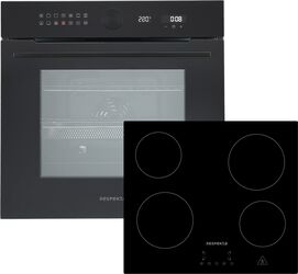 Electrocasnic cuptor incorporabil și plita Respekta ASET9004400 Negru
