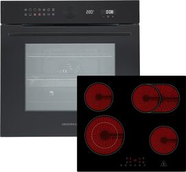 Electrocasnic cuptor incorporabil și plita Respekta ASET9005500 Negru