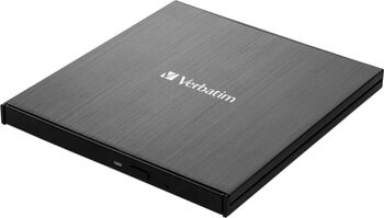 Inregistrator Blu-ray extern Verbatim, slimline, USB 3.1 Gen 1 (type-C)