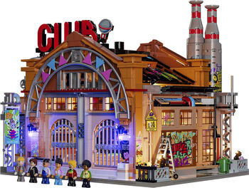 Jucarie constructie Lumibricks Factory House of Music