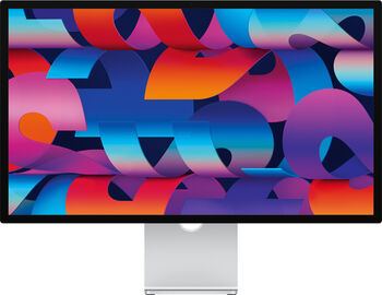 Apple Studio Display (68.29 cm (27 cm), argintiu, suport cu inclinare si inaltime reglabile, sticla cu textura fina, 5K Retina, camera web) - imagine 1