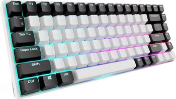 Tastatura Sharkoon SGK50 S3 White, Gateron Yellow