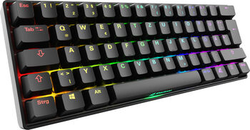 Tastatura Sharkoon SKILLER SGK50 S4 Gen2 (negru, dispunere DE, Gateron Yellow)