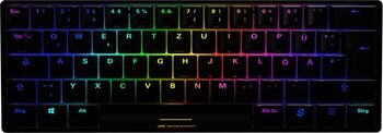 Tastatura Sharkoon SKILLER SGK50 S4, cu layout românesc (negru, Kailh Brown)
