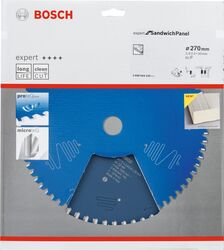 Unelte Ferăstrău circular Bosch Expert pentru panou sandwich, 270mm, 60Z (gaură 30mm, pentru fierastraie portabile)