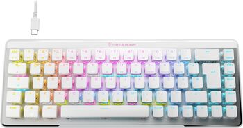 Tastatura Turtle Beach Vulcan II Mini Air (alb/aluminiu, DE layout, TITAN II Optical Red)
