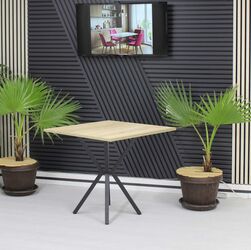 Masă fixa Pătrată Rona Stejar 80x80 cm