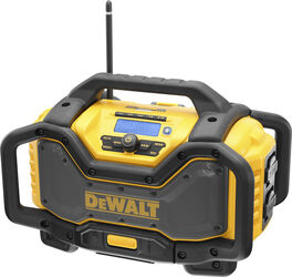 Radio portabil DeWALT DCR027-QW, radio pentru șantier, galben/negru, FM, DAB+, AUX, Bluetooth