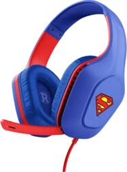 Căști cu microfon Trust GXT 415SM Zirox Superman Edition, 3.5 mm jack, Blue
