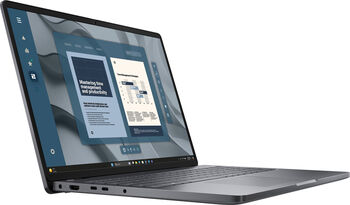 Dell Pro 16 (K2D6P) (gri, Intel Core Ultra 5 225U, Intel Graphics, 16 GB DDR5, 512 GB (SSD), Windows 11 Pro) - Layout DE - imagine 1