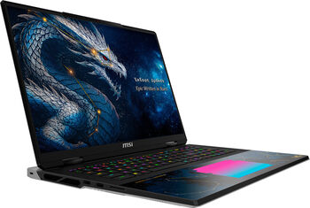 Notebook MSI Titan 18 HX Dragon Edition Draco Epic A2WJ-1218 (negru, Intel Core Ultra 9 290HX Plus, NVIDIA GeForce RTX 5090, 96 GB DDR5, 4 TB (2 TB SSD 2 TB SSD), Windows 11 Home) - L