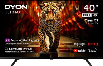 DYON Ultimax 40F-TI (100 cm (40 inches), negru, FullHD, triplu receptor, smart TV)