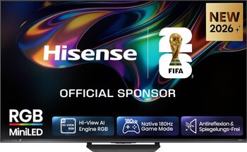 Hisense 65UR8DS RGB MiniLED (165 cm)