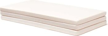 Saltea pliantă de joacă Kids Concept natur 105x75 cm bumbac PU CE