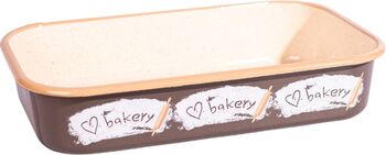Tava 3.7l Bakery Metalac email/32cm/3.7l