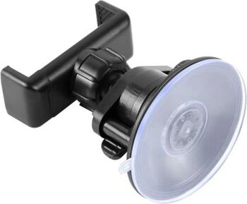Suport pentru smartphone Puluz cu ventuză și rotire la 360 de grade (negru)