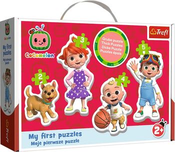 Puzzle Trefl Baby Clasic Cocomelon La Joacă 14 Piese