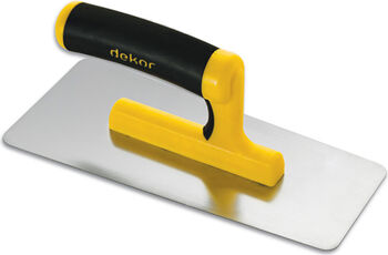 Gletiera profesională Dekor pentru finisare inox mâner ergonomic 220 x 80 mm