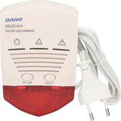 Detector gaze naturale Orno OR-DC-614 230V AC alb