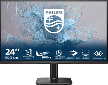 Consumer Philips 24E2N1100LB/00 24&034 1920 x 1080 pixeli Black