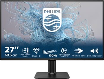 Consumer Philips 27E2N2500/00 27&034 2560 x 1440 pixeli Black