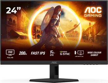 Gaming AOC 24G4HRE 23.8&034 1920 x 1080 pixeli Black