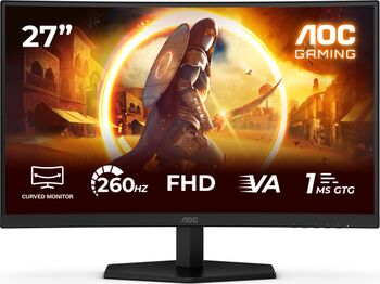 Gaming AOC C27G42ZE 27&034 1920 x 1080 pixeli Black