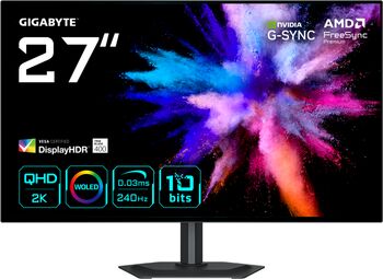 Gaming GIGABYTE GO27Q24G 27&034 2560 x 1440 pixeli Black