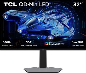Gaming TCL 32G64 31.5&034 2560 x 1440 pixeli Grey