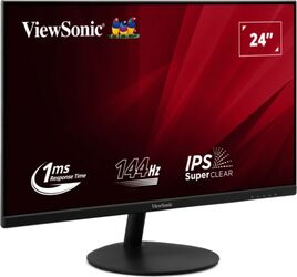Monitor Gaming ViewSonic VA24E2-H 23.8&034 1920 x 1080 pixeli Black