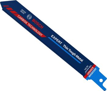 Pânză de fierastrau sabie Bosch Expert Thin Tough Metal S 922 EHM 2608900360 1.4 mm spatiere dinti 150 mm lungime