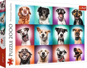 Puzzle Trefl 2000 Catelusii Amuzanti