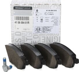 Set Placute frana fata Dacia Logan MCV VAN Dokker Lodgy 410608481R Renault-sistem TRW