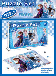 Puzzle pentru Copii 120 Piese Regatul de Gheață