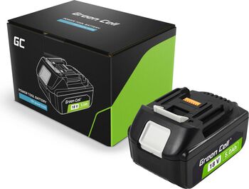 Acumulator Green Cell (18V 5h Li-Ion) pentru unelte electrice Makita LXT Baterie de schimb BL1850 BL1850B