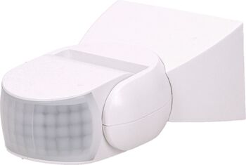 Senzor de mișcare Orno OR-CR-254/W unghi detectie 180&deg /360&deg 2 senzori 1200W IP65 reglarea intensității luminii reglabil vertical și orizontal alb